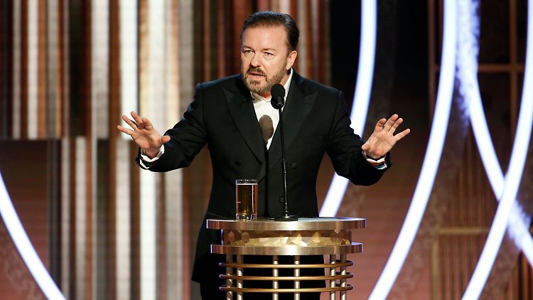 "Ihr seid nicht in einer Position, in der ihr die Öffentlichkeit über irgendetwas belehren könntet", wendet sich Gervais an Hollywoods Schauspielgilde.