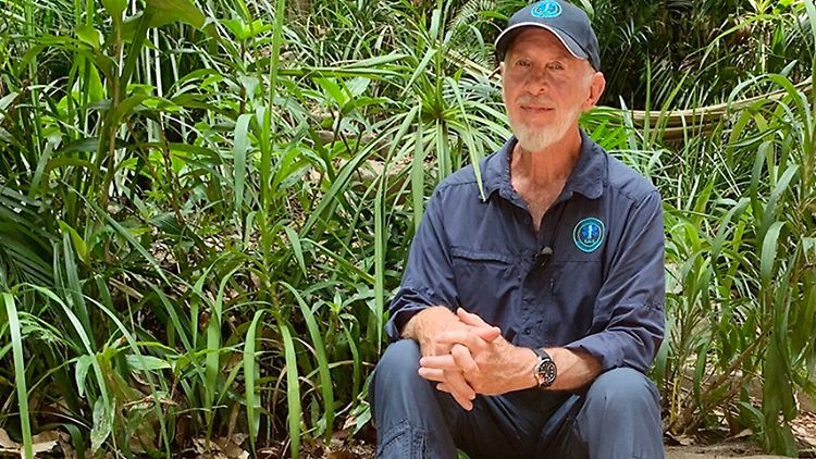 Gerade noch in Australien, jetzt schon in Südafrika im Dienst: Dr. Bob.