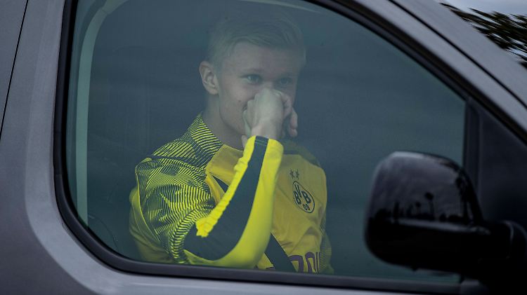 Muss derzeit noch auf Fußball verzichten: BVB-Neuzugang Erling Haaland.