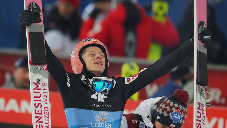 So sieht ein Tournee-Sieger aus: Dawid Kubacki.