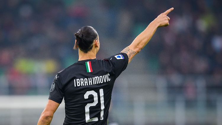 Ibra is back: Aber zum Auftakt gegen Sampdoria traf der Milan-Stürmer noch nicht.