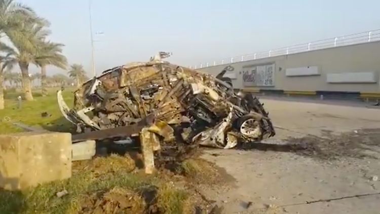 Anfang Januar hatte eine US-Drohne das Auto, in dem Soleimani sitzt, zerstört.