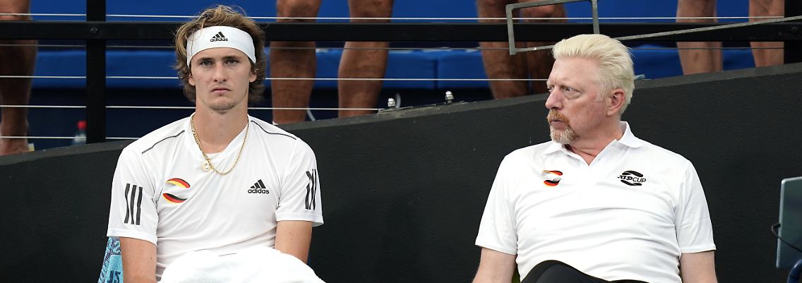 Boris Becker wird beim Gedanken an Alexander Zverev poetisch.