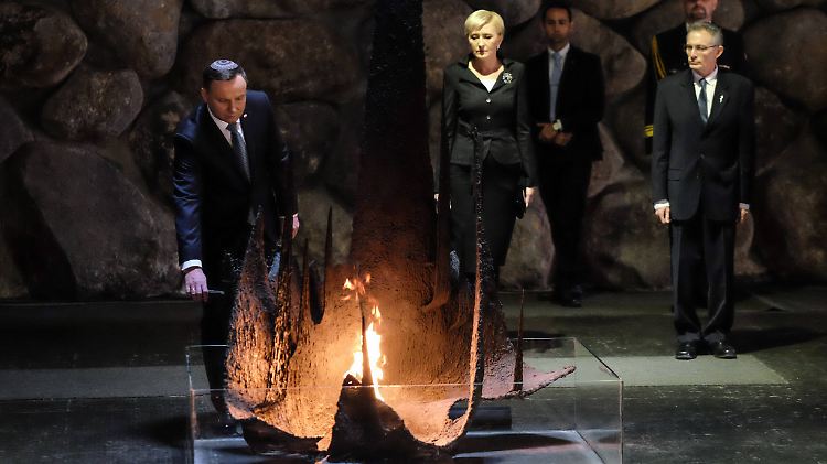 Andrzej Duda wird in diesem Jahr nicht am Holocaust-Gedenken in Yad Vashem teilnehmen.