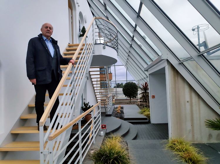 Eigentlich stellt das Unternehmen von Bruno Staiger Ventile her. Doch die Architektur ist sein größtes Hobby.