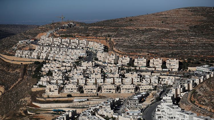 Alles frisch gebaut: Die jüdische Siedlung Ramat Givat Zeev im Westjordanland.