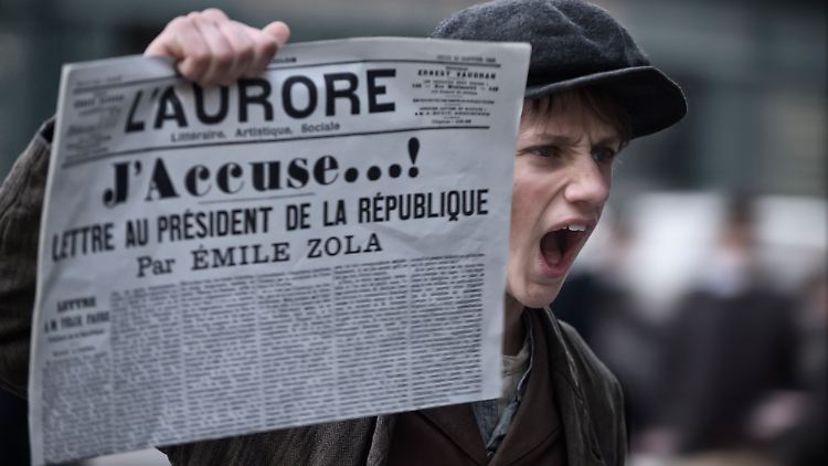 "J'accuse!" - "Ich klage an!" schrieb Émile Zola in seinem öffentlichen Brief an den französischen Präsidenten.