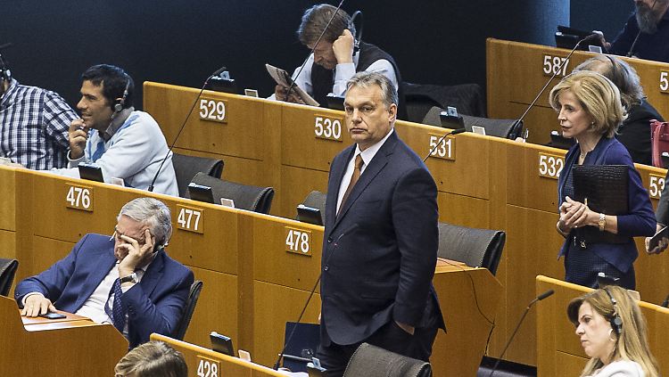 Fühlt sich in seiner Fraktion im Europaparlament nicht mehr wirklich wohl: Viktor Orban.