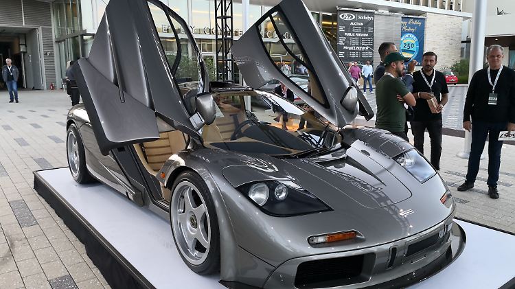 Den höchsten Preis bei einer Auto-Auktion hat der McLaren F1 "LM-Spec" erzielt.