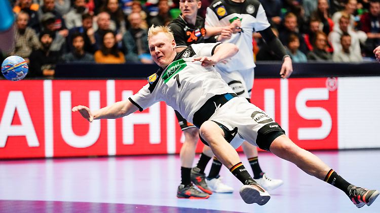 EM-Auftakt in Trondheim: Der Deutsche Patrick Wiencek in Aktion.