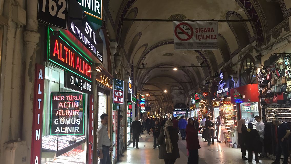 Großer Basar in Istanbul.