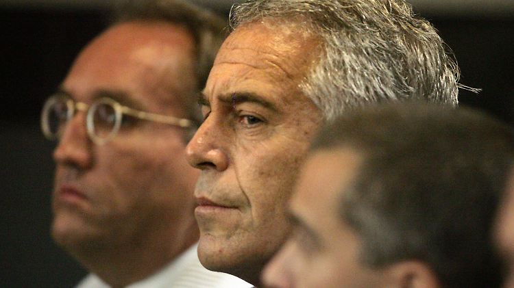 Epstein bei einer Gerichtsverhandlung im Jahr 2008.