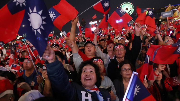 In Taiwan sind 19,3 Millionen Menschen wahlberechtigt.