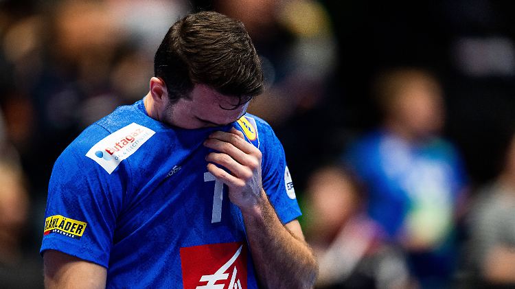Romain Lagarde und sein französisches Team erlebten zum EM-Auftakt eine bittere Pleite.