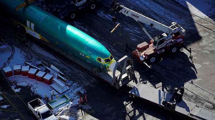 Spirit AeroSystems fertigt den Flugzeugrumpf für die Boeing 737 Max an.