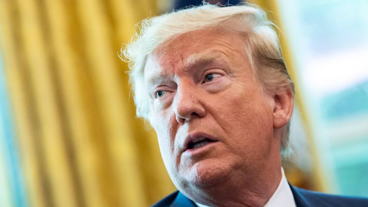 Ein Fan der Queen: Donald Trump.