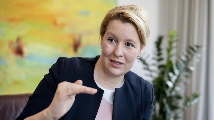 "Kein Kommentar zu Familienangelegenheiten": Familienministerin Giffey.   