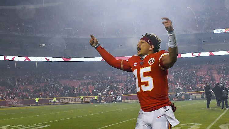 Patrick Mahomes zeigte, was ihn ausmacht: Er warf fünf Touchdown-Pässe.
