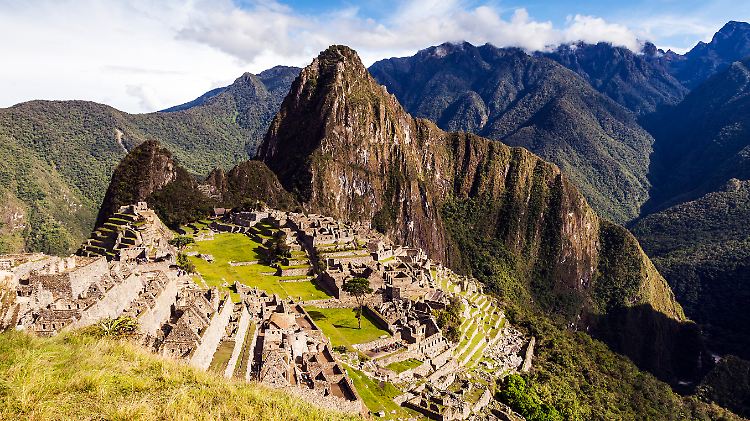 Im 15. Jahrhundert entstanden und seit 1983 Unesco-Weltkulturerbe: die Inkastadt Machu Picchu.