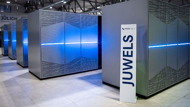 Supercomputer "Juwels" wurde im September 2018 im Forschungszentrum Jülich eingeweiht.