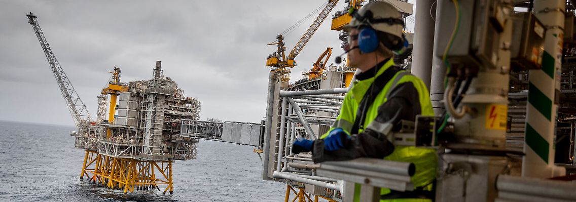 Erst letzte Woche wurde rund 140 Kilometer westlich von Stavanger ein neues Ölfeld eingeweiht, das Öl und Gas für die nächsten 50 Jahre liefern soll.