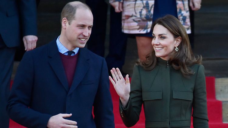 Prinz William und Herzogin Kate sind um Sorge um den Premierminister. 