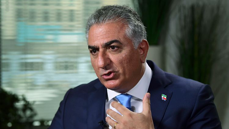 Glaubt an einen Machtwechsel im Iran: Reza Pahlavi.