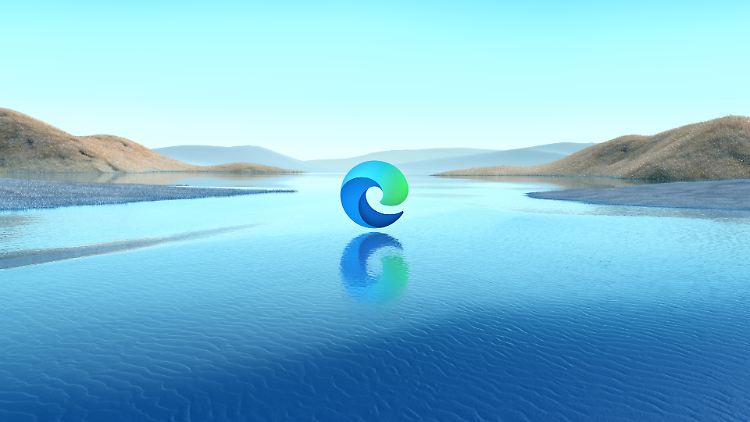 Das ist das neue Logo des Chromium-basierten Edge-Browsers.