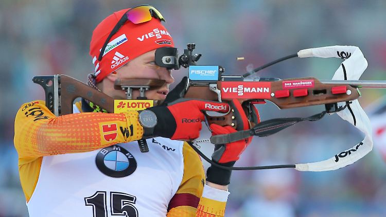 Zehn Schuss, zehn Treffer: Bei Benedikt Doll stimmte es im Sprint.