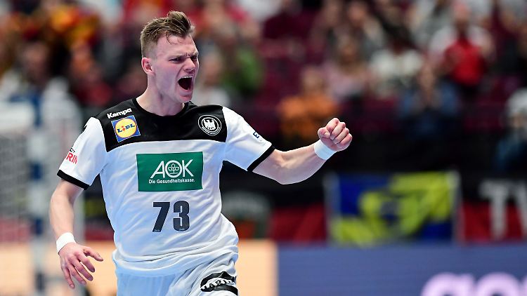 Timo Kastening traf gegen Weißrussland sechsmal, wurde zum "Man of the Match" gekürt.