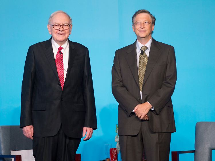 Die Präsidentenflüsterer: Warren Buffett und Bill Gates (Archivbild).