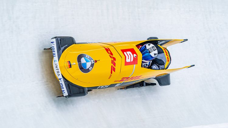 Francesco Friedrich steuerte sein Team zum Sieg im Eiskanal von Innsbruck.