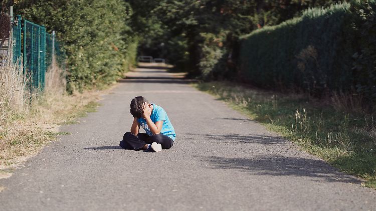 Auch Kinder leiden unter einer Scheidung der Eltern.