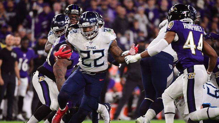 Güterzug, Planierraupe, Dampfwalze: Derrick Henry hält so schnell niemand auf.