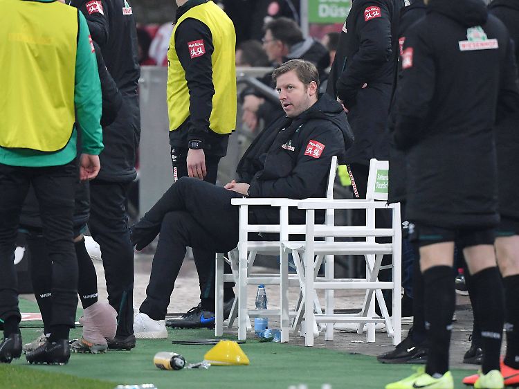 Kohfeldt hat ganz schön gelitten.