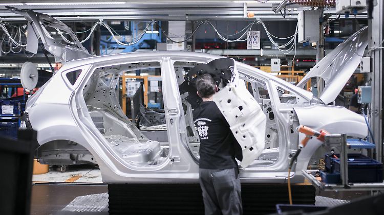 Fertigung im Kölner Ford-Werk.