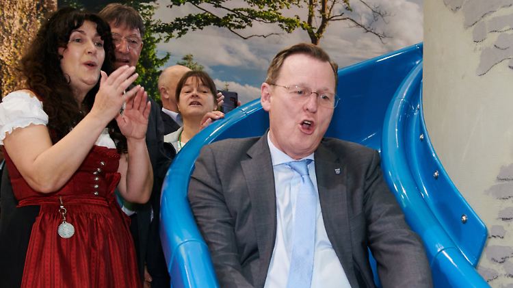 Hat in Thüringen momentan weniger Spaß als auf der Grünen Woche: Bodo Ramelow.