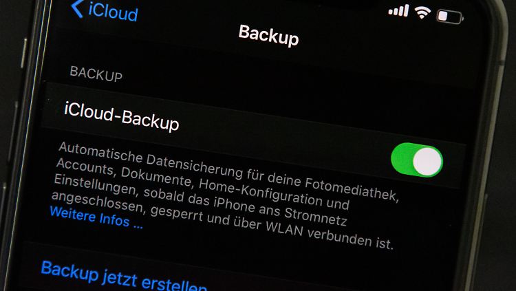 Backups können in iClouds nicht verschlüsselt gspeichert werden - weil es das FBI so will?