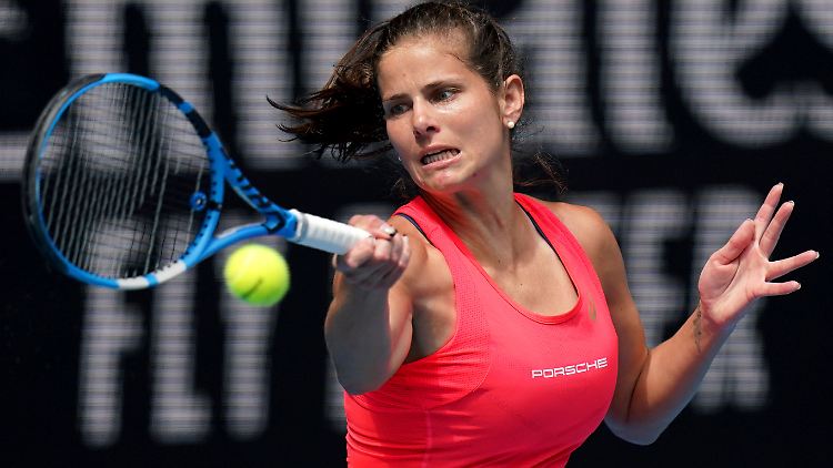 "Es war ein hartes Match", konstatierte Görges nach ihrem Erfolg gegen Martic.