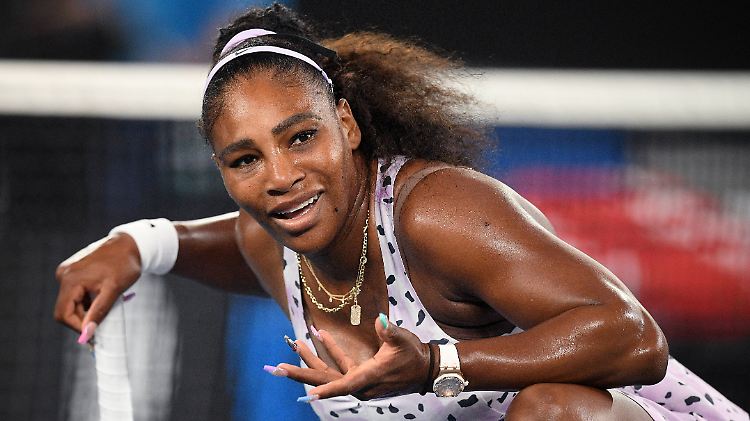 Ohne Probleme: Serena Williams.