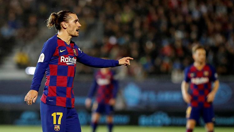Erst spät fand Antoine Griezmann den Weg zum Siegtreffer für Barça.