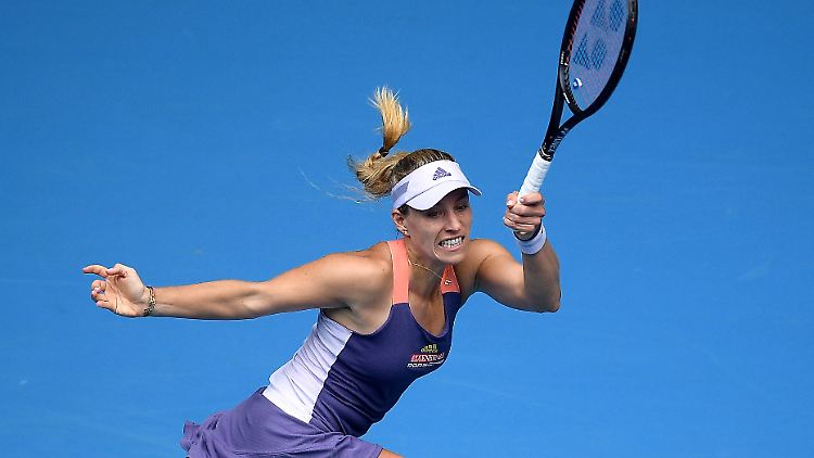 "Ich habe versucht, gutes Tennis zu spielen."