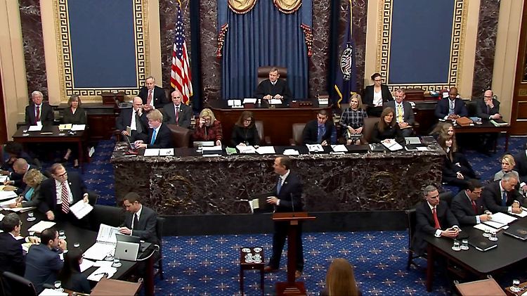 Trump habe sein Amt missbraucht, sagt der Vorsitzende des Geheimdienstausschusses im Repräsentantenhaus, Adam Schiff.