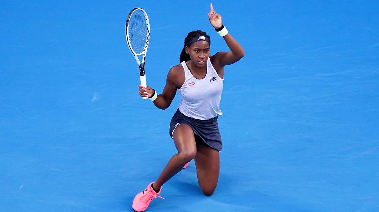 Die hochtalentierte Cori Gauff schreibt ihre wundersame Tennisgeschichte fort.