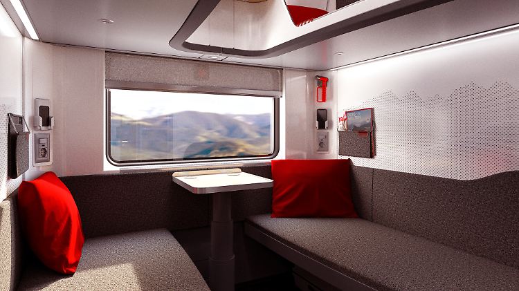 Ab 2022 "auf Schiene": So sehen die neuen Nachtzüge der ÖBB aus.