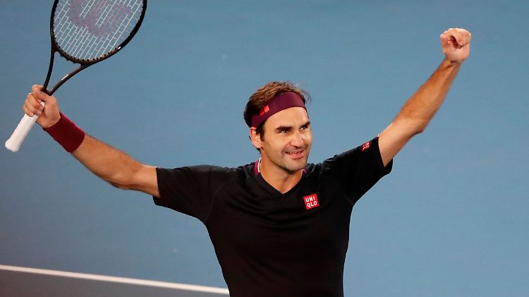 Roger Federer ringt John Millman nieder - ein Arbeitssieg.