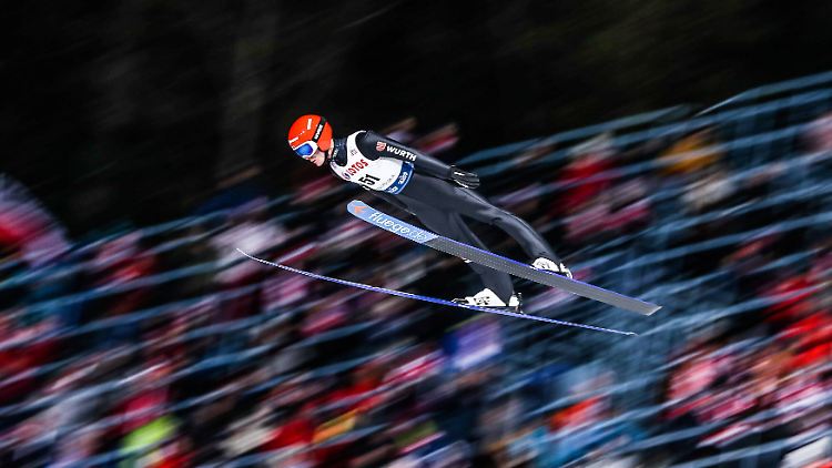 Stephan Leyhe erlebt bisher ein erfolgreiches Wochenende in Zakopane.