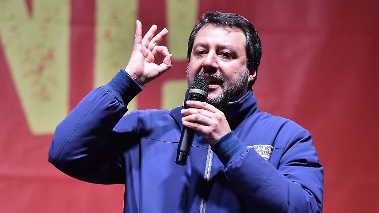 Die rechtspopulistische Lega von Matteo Salvini könnte Hochburgen der Linken erobern.