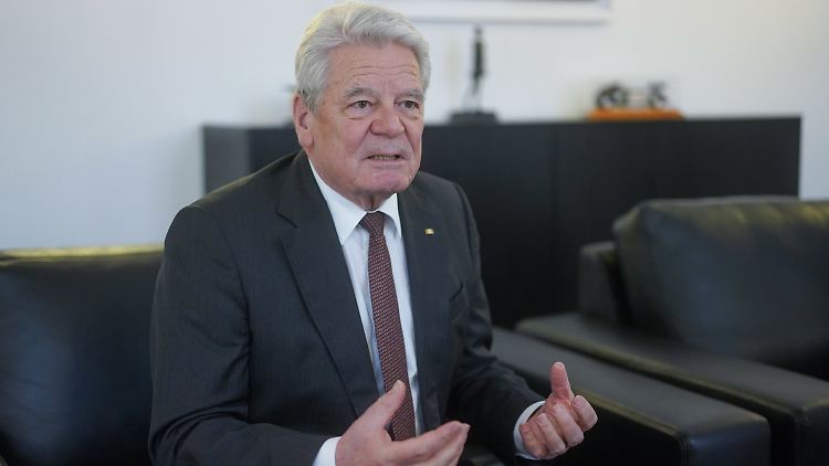 "Wir haben keine Justiz, die dem Kaiser nachtrauert.": Joachim Gauck