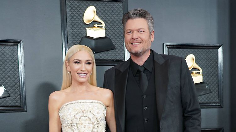 Wollen keine Hochzeit über die Videokonferenz-App Zoom: Gwen Stefani und Blake Shelton.